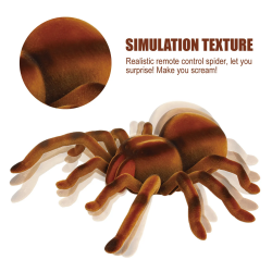 INFRARED REMOTE CONTROL FLOCKING SPIDER INFRARED REMOTE CONTROL FLOCKING SPIDER