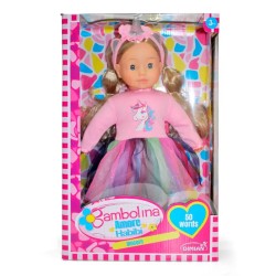 BAMBOLINA MOLLY UNICORN WITH ARABIC 50 WORDS - 40CM