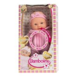 BAMBOLINA AMORE 26CM SOFT DOLL WITH BABY SOUNDS
