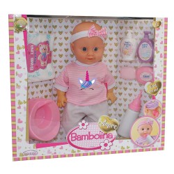 BAMBOLJNA AMORE BABY DOLL 36CM - GIFT SET