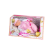 BAMBOLINA AMORE 36CM BABY DOLL WITH BOTTLE WITH BABY SOUNDS