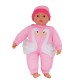 BAMBOLINA 41CM DOLL WITH NEW DRESS WITH PLUSH TOY- SWAN