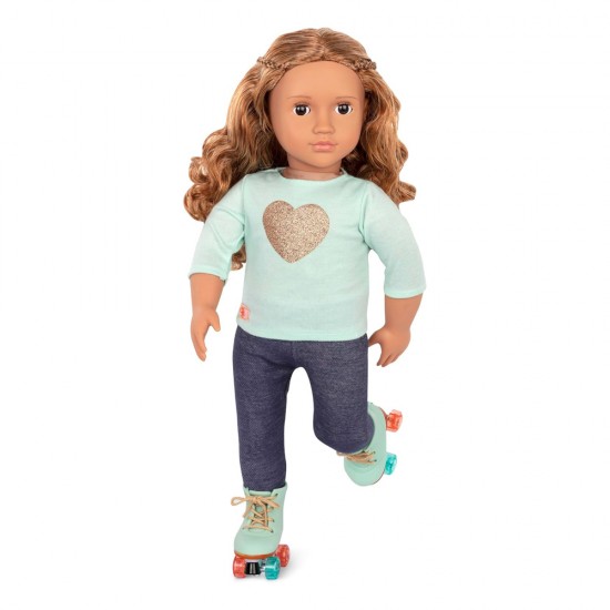 OUR GENERATION ISA DINNER WITH BOOK DELUXE DOLL OUR GENERATION ISA DINNER WITH BOOK DELUXE DOLL