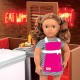 OUR GENERATION ISA DINNER WITH BOOK DELUXE DOLL OUR GENERATION ISA DINNER WITH BOOK DELUXE DOLL