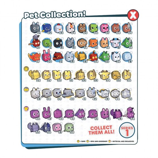 PET SIMULATOR X SERIES 1 PURPLE CAT COLLECTOR BUNDLE