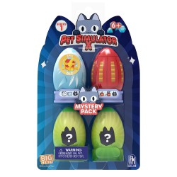 PET SIMULATOR X SERIES 1 MYSTERY PET MINIFIGURES 4-PACK