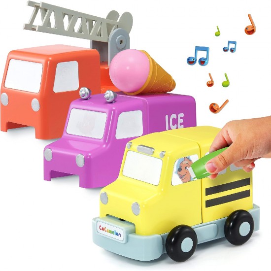 CoComelon Build & Reveal Musical Vehicles