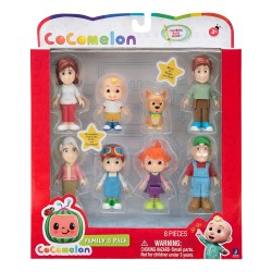 COCOMELON FAMILY SET 8 FIGURE PACK