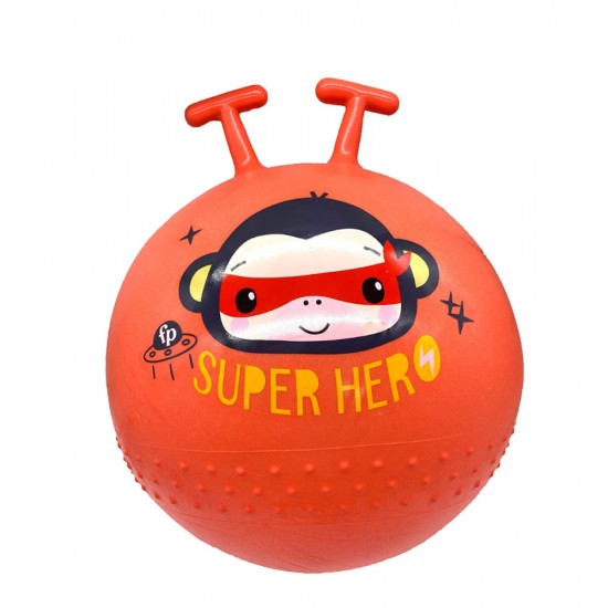 FP 45CM SUPER BOUNCY BALL  WITH PUMP