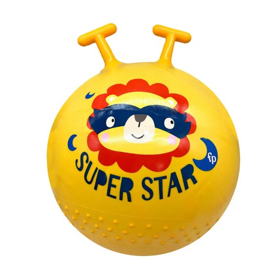 FP 45CM SUPER BOUNCY BALL  WITH PUMP