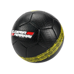 Ferrari Ball Size #5 Color Black With Yellow Line F656