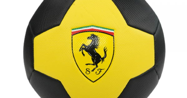 Ferrari Ball Black and Yellow Size 5 F661