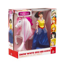 PRINCESS DOLL WITH HORSE SNOW WHITE