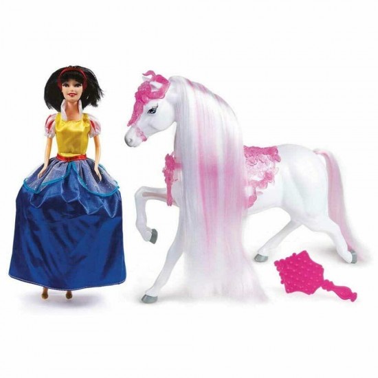 PRINCESS DOLL WITH HORSE SNOW WHITE