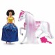 PRINCESS DOLL WITH HORSE SNOW WHITE
