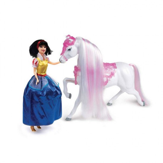 PRINCESS DOLL WITH HORSE SNOW WHITE