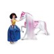 PRINCESS DOLL WITH HORSE SNOW WHITE