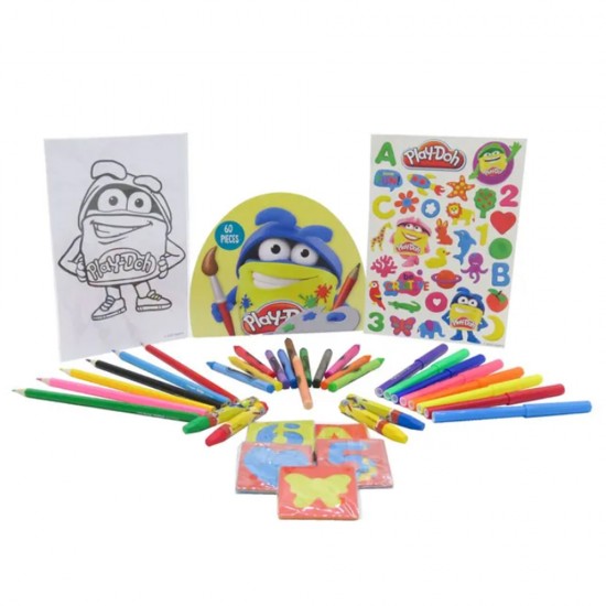 PLAY DOH 60 PIECES ART SET IN BLISTER PLAY DOH 60 PIECES ART SET IN BLISTER