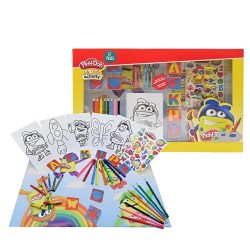 PLAY DOH 67 PIECES ART SET IN JUMBO BOX