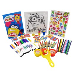PLAY DOH 67 PIECES ART SET IN JUMBO BOX