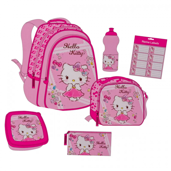 PROMOBOX TROLLEY 6PC HELLO