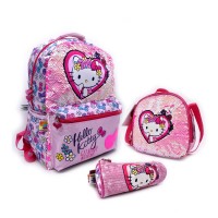 HK Sequins BK  16" W/Lnch