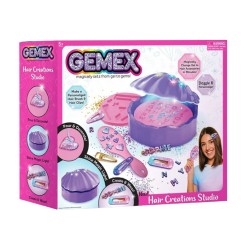 GEMEX BRUSH AND BARRETTE SET