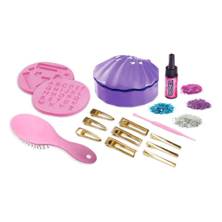 GEMEX BRUSH AND BARRETTE SET GEMEX BRUSH AND BARRETTE SET