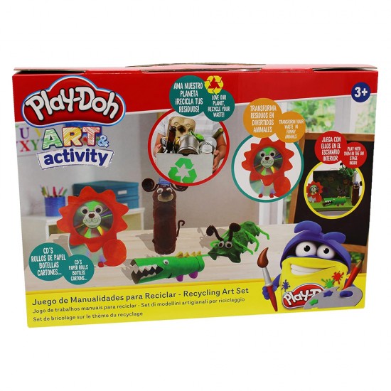PLAY DOH JUNGLE RECYCLING GAME