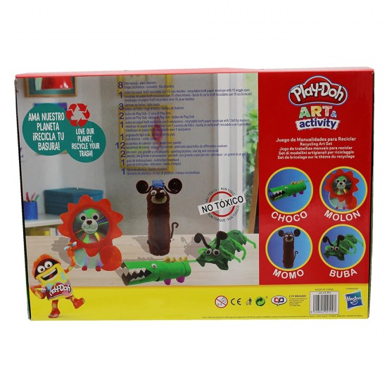 PLAY DOH JUNGLE RECYCLING GAME