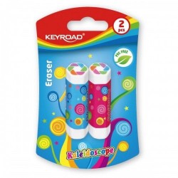 Keyroad Kaleidoscope 2 x 1 Rubber on Card
