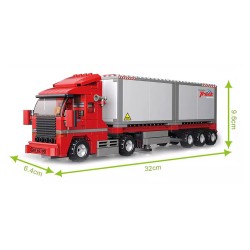 SLUBAN DOUBLE VAN FREIGHT TRAIN