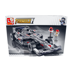 SLUBAN F1 SILVER RACING CAR