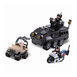 SLUBAN POLICE SWAT VEHICLE AND MOTORCYCLE AND JEEP SLUBAN POLICE SWAT VEHICLE AND MOTORCYCLE AND JEEP