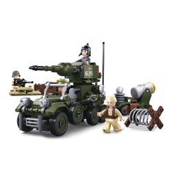 SLUBAN WWII-4IN1 ARMY 