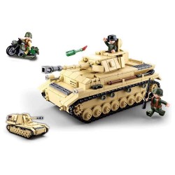 SLUBAN WWII PANZER IV MAIN BATTLE TANK VEHICLE