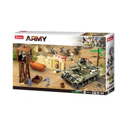 SLUBAN WWII SHERMAN FIREFLY BATTLE TANK