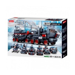 SLUBAN SPACE WAR-COMMAND VEHICLE 6INTO1 