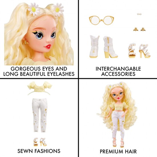 Rainbow High CORE Fashion Doll- Delilah Fields (Buttercup) Rainbow High CORE Fashion Doll- Delilah Fields (Buttercup)