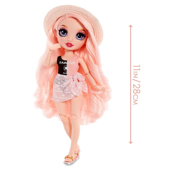 Rainbow High Pacific Coast Fashion Doll- Bella Parker (Pink)