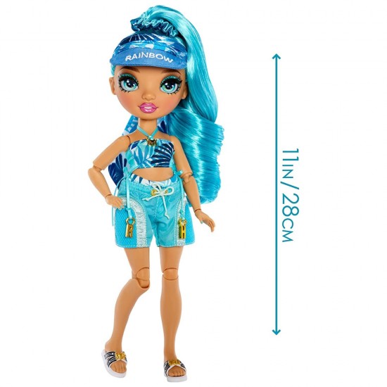 Rainbow High Pacific Coast Fashion Doll- Hali Capri (Capri)