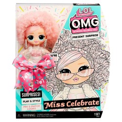 L.O.L. SURPRISE OMG BIRTHDAY DOLL - MISS CELEBRATE