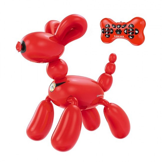 RC DOG - INTELLIGENT PROGRAMMING BALLOON DOG - RED RC DOG - INTELLIGENT PROGRAMMING BALLOON DOG - RED