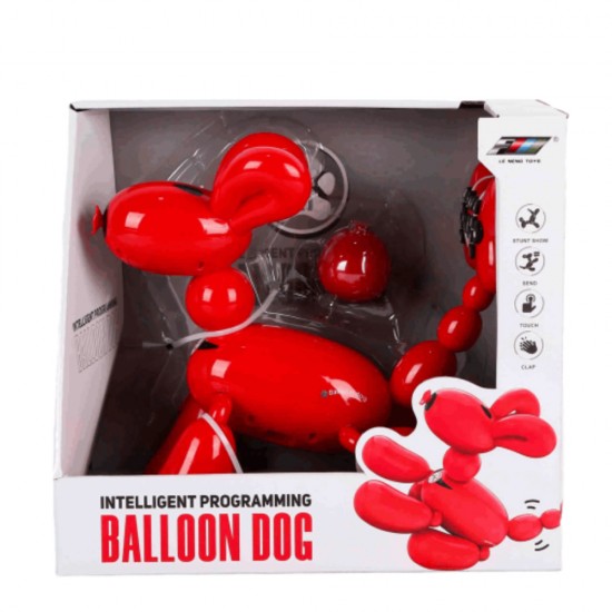 RC DOG - INTELLIGENT PROGRAMMING BALLOON DOG - RED RC DOG - INTELLIGENT PROGRAMMING BALLOON DOG - RED
