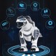 RC DINOSAUR - INTELLIGENT DINOSAUR