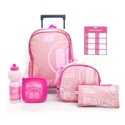 PROMOBOX TROLLEY 6PC PAUSE PINK
