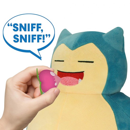 POKEMON SNOOZE ACT. SNORLAX FEATURE PLUSH