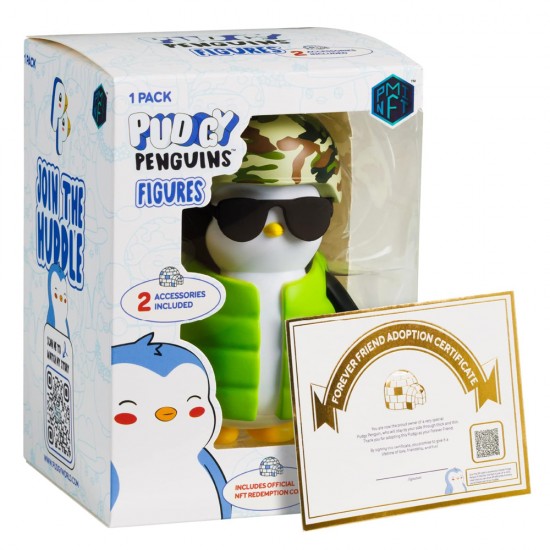 Pudgy Penguins NFT Fig 4.5" 1-PK w/Access Asst. 4 Pudgy Penguins NFT Fig 4.5" 1-PK w/Access Asst. 4