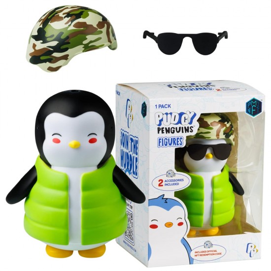 Pudgy Penguins NFT Fig 4.5" 1-PK w/Access Asst. 4 Pudgy Penguins NFT Fig 4.5" 1-PK w/Access Asst. 4
