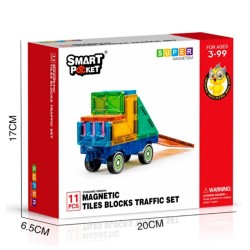 MAGNETIC SHEET TRANSPORTATION SET 11PCS- STANDARD EDITION
